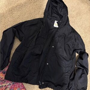 Women’s Black Hooded Jacket